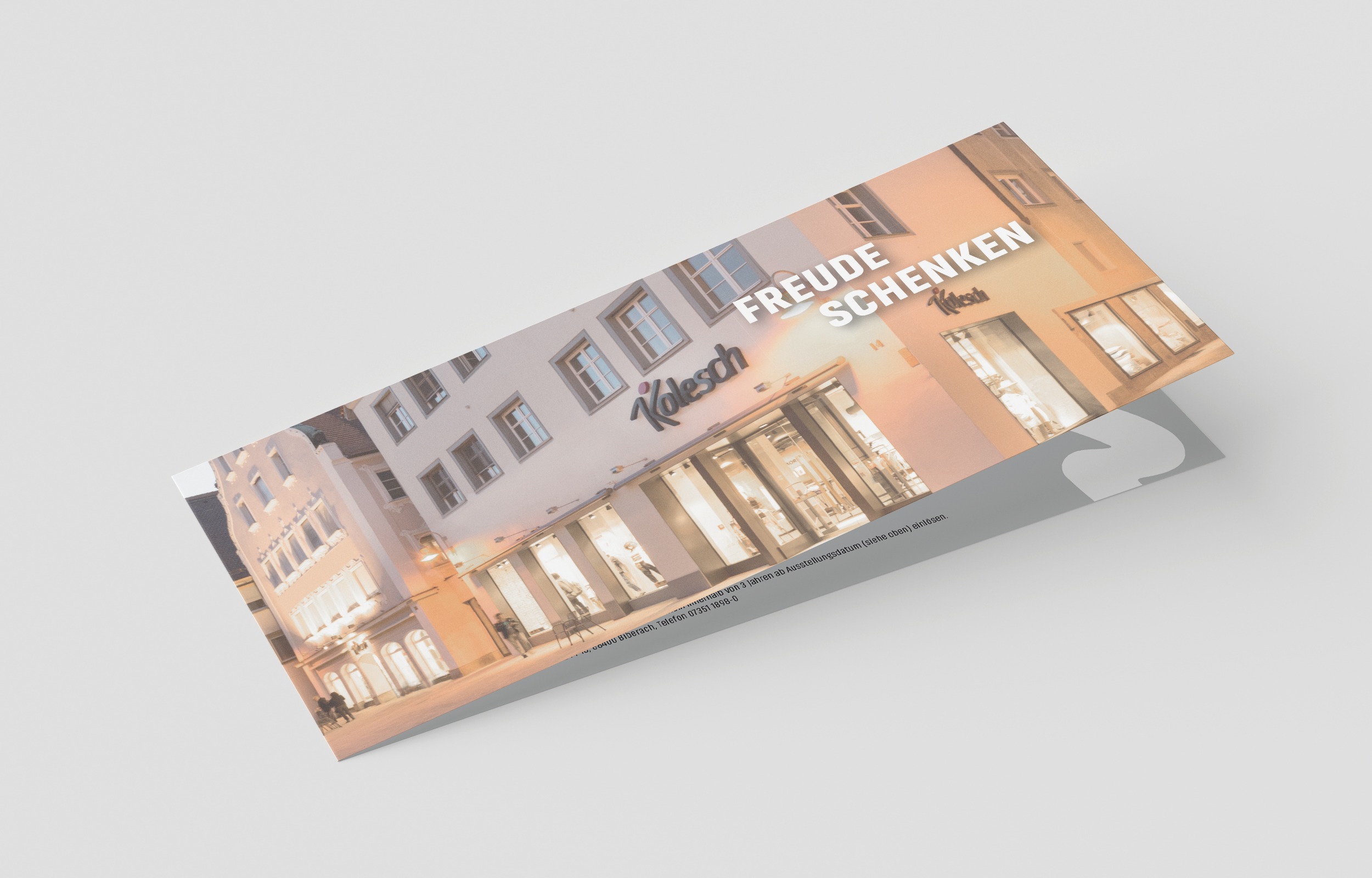 Gutschein Modehaus Kolesch